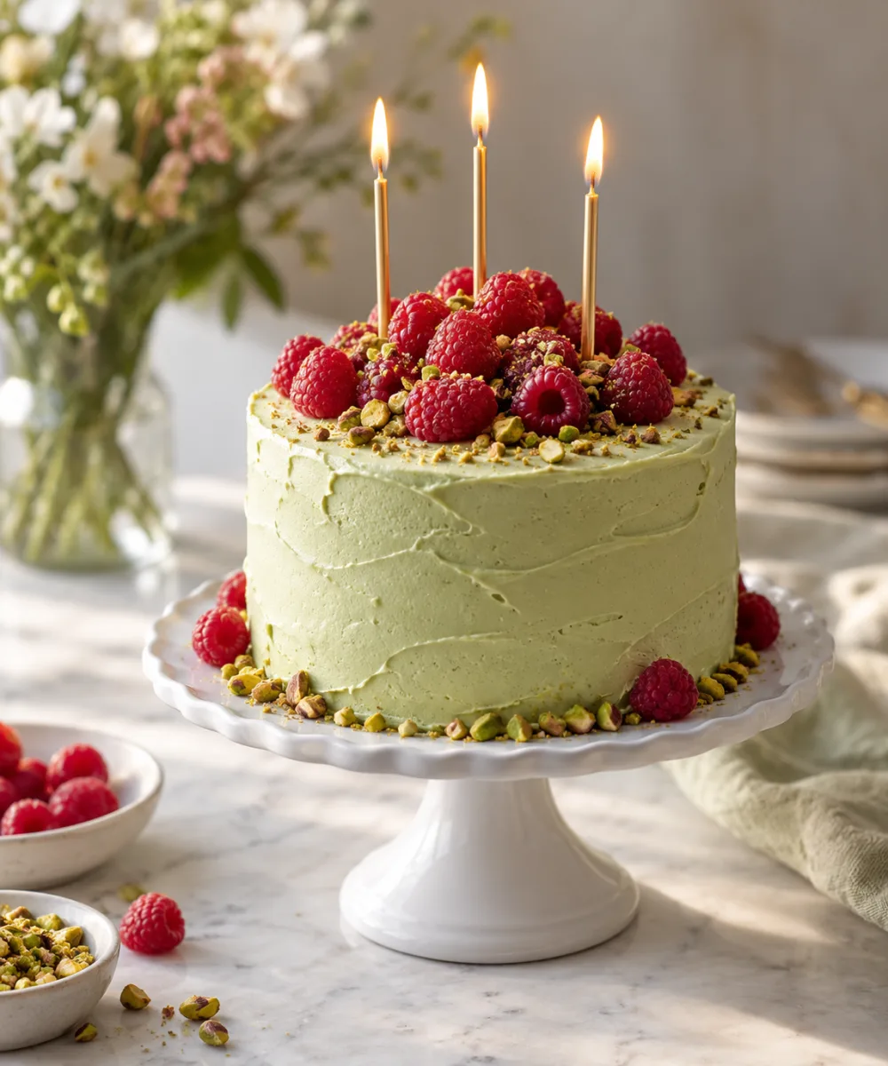 Birthday cake, serves 6