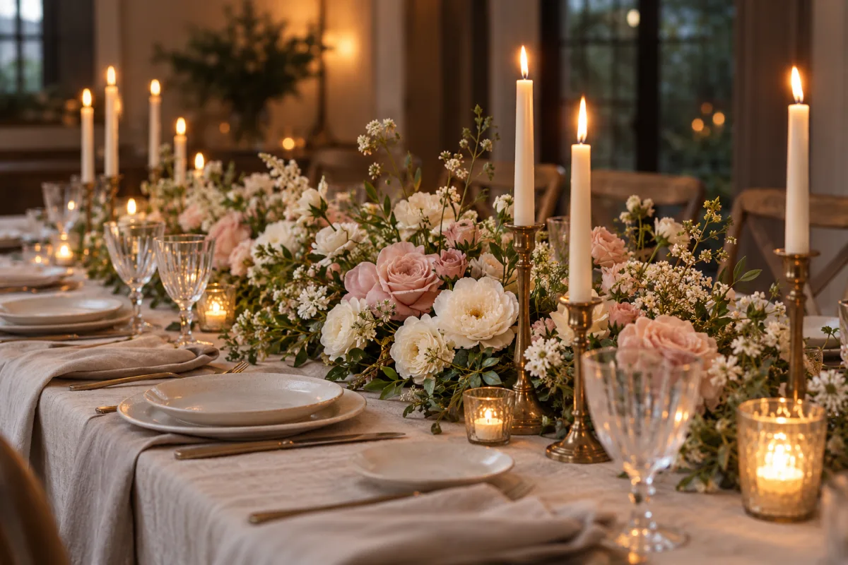 The table centrepiece