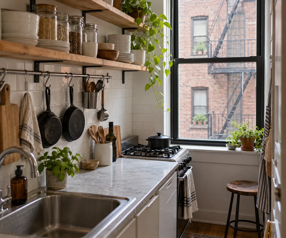 "Cooking in 40 Square Feet" Course · 8 lessons
