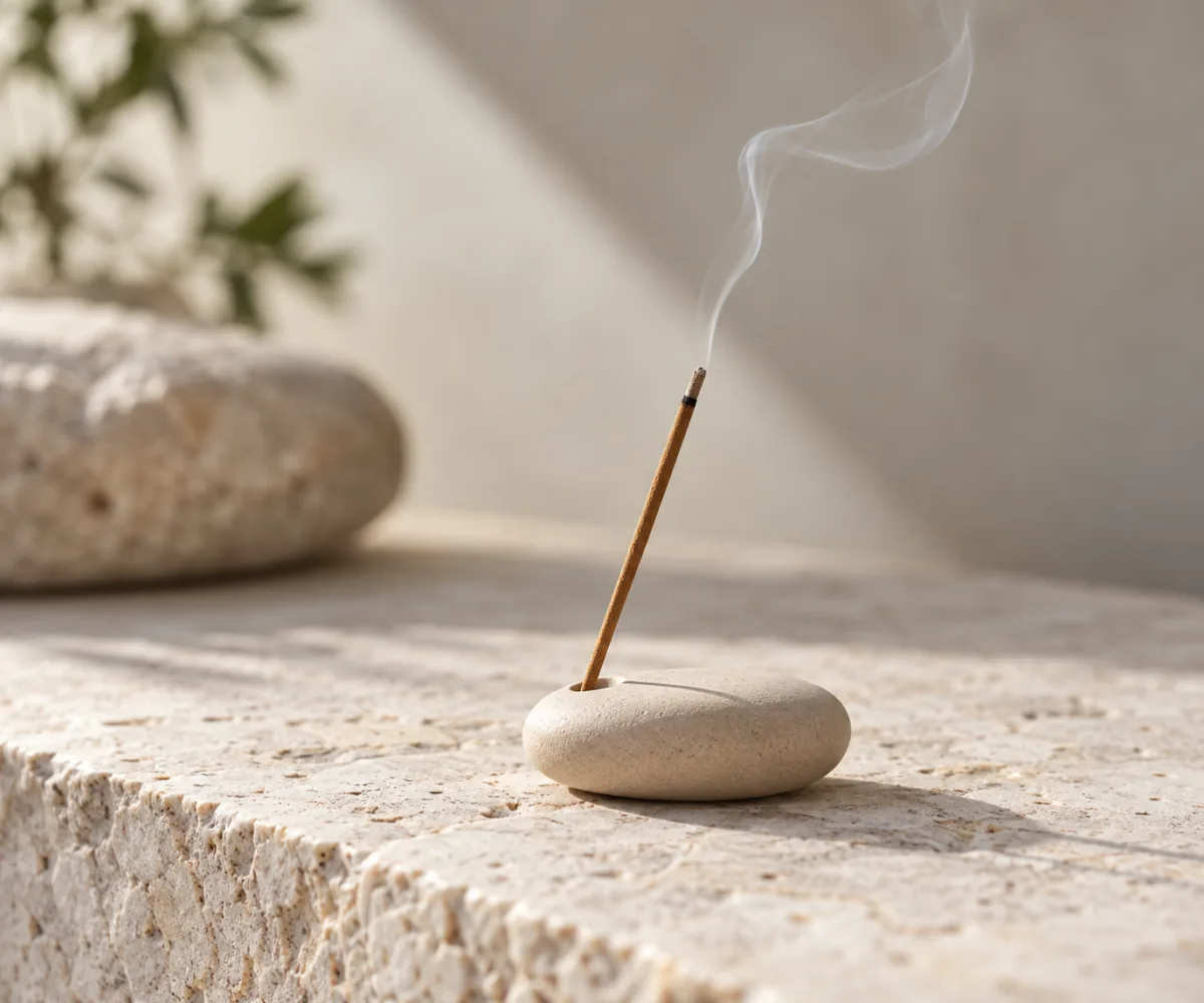Galet Ceramic Incense Holder